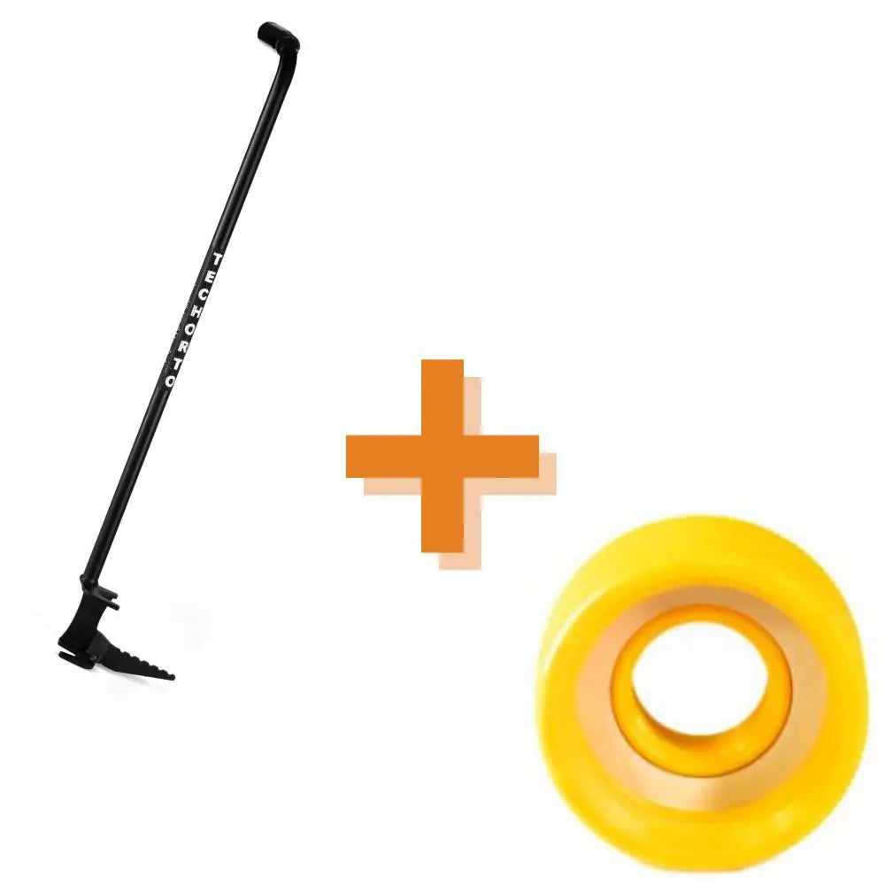 Kit Ortolano TechOrto: Piantacanne in acciaio e raccordo maggiorato da 1 pollice per alto flusso d'acqua. Offerta risparmio attrezzi orto.