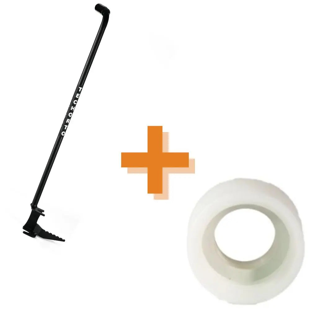 Kit Ortolano TechOrto: Piantacanne professionale e raccordo da 1 pollice e 1/4 per valvole cisterne IBC. Kit tecnico per gestione acqua.