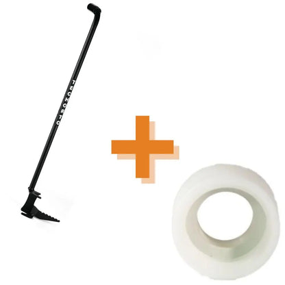 Kit Ortolano TechOrto: Piantacanne professionale e raccordo da 1 pollice e 1/4 per valvole cisterne IBC. Kit tecnico per gestione acqua.