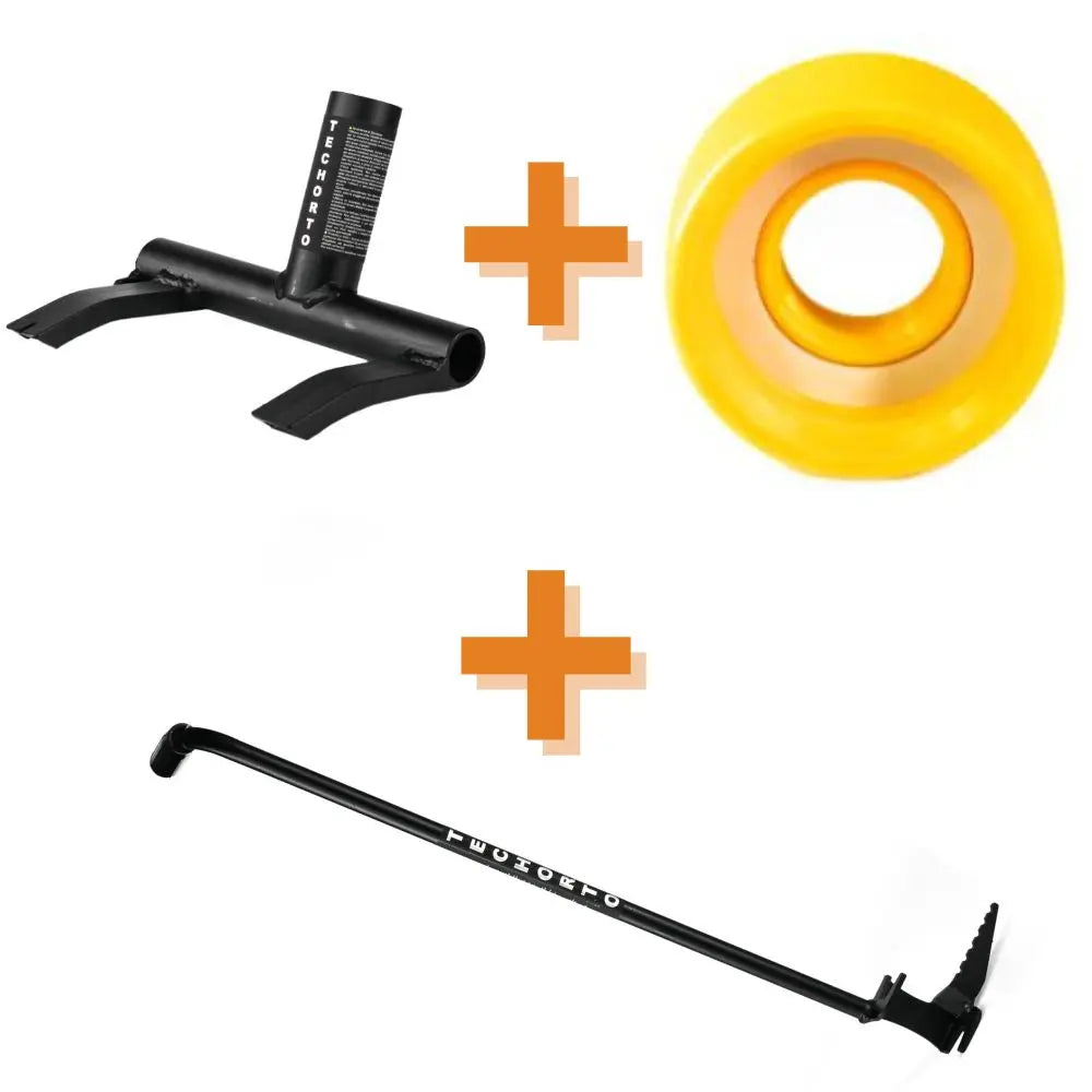 Kit Risparmio TechOrto: Piantacanne, Sbancalatore e Raccordo maggiorato da 1 pollice per alto flusso. Soluzione integrale per orto e cisterna.