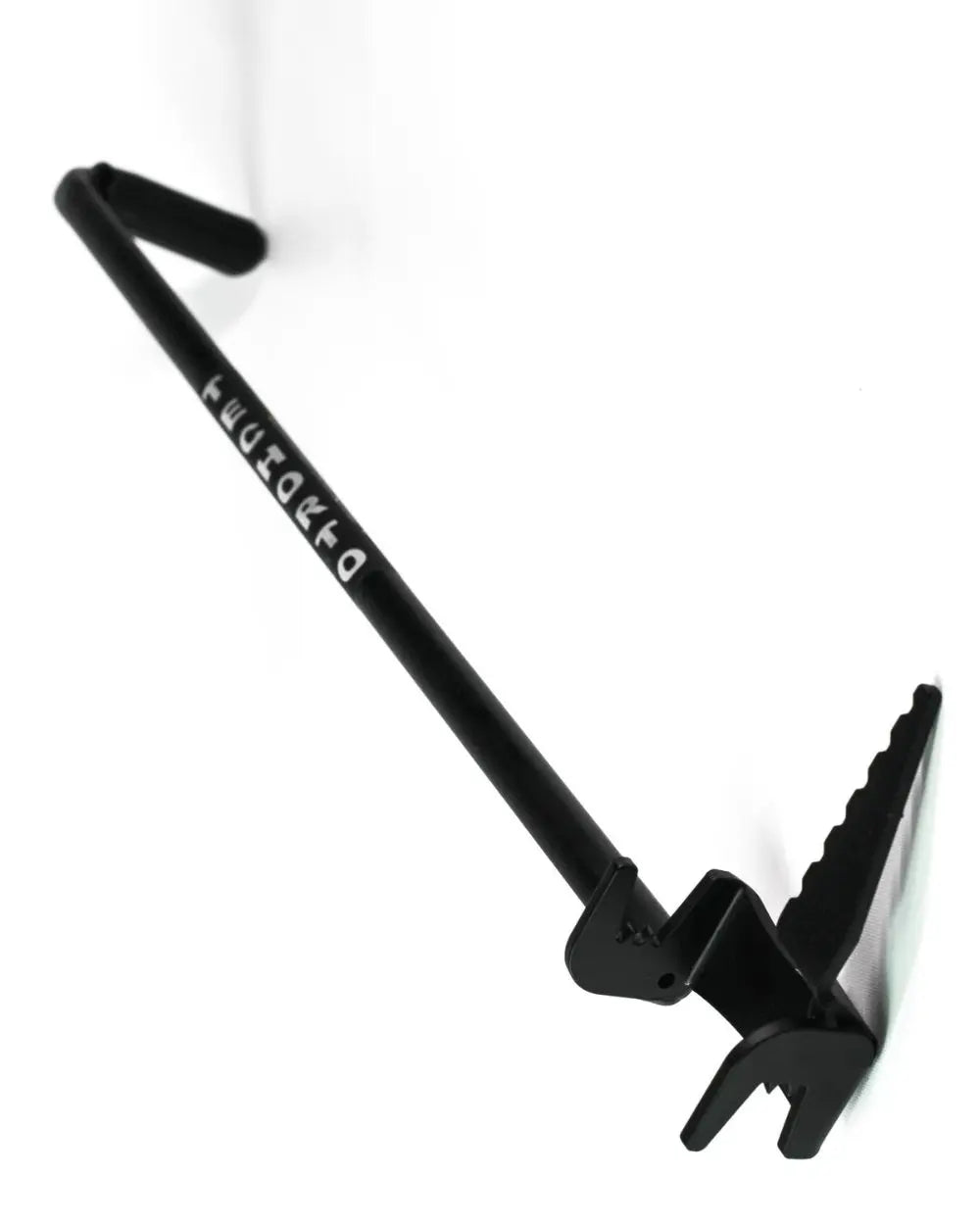 Dimensioni e specifiche tecniche del piantacanne TechOrto: altezza e larghezza della staffa poggia-piede.