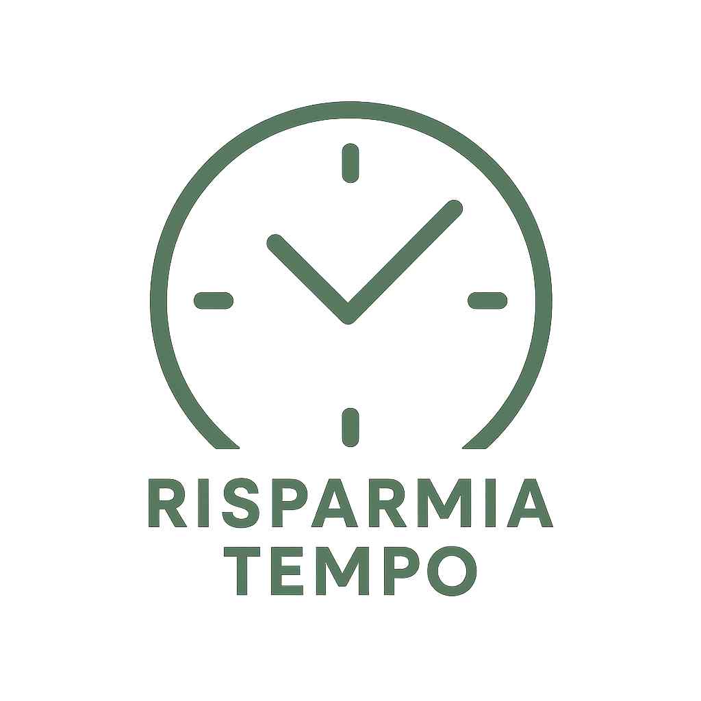 Icona TechOrto che rappresenta il risparmio di tempo e fatica nei lavori in orto e fai-da-te.